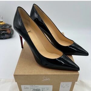 Women’s Christian Louboutin Kate 85 Patent Heels size 37 made in Italy